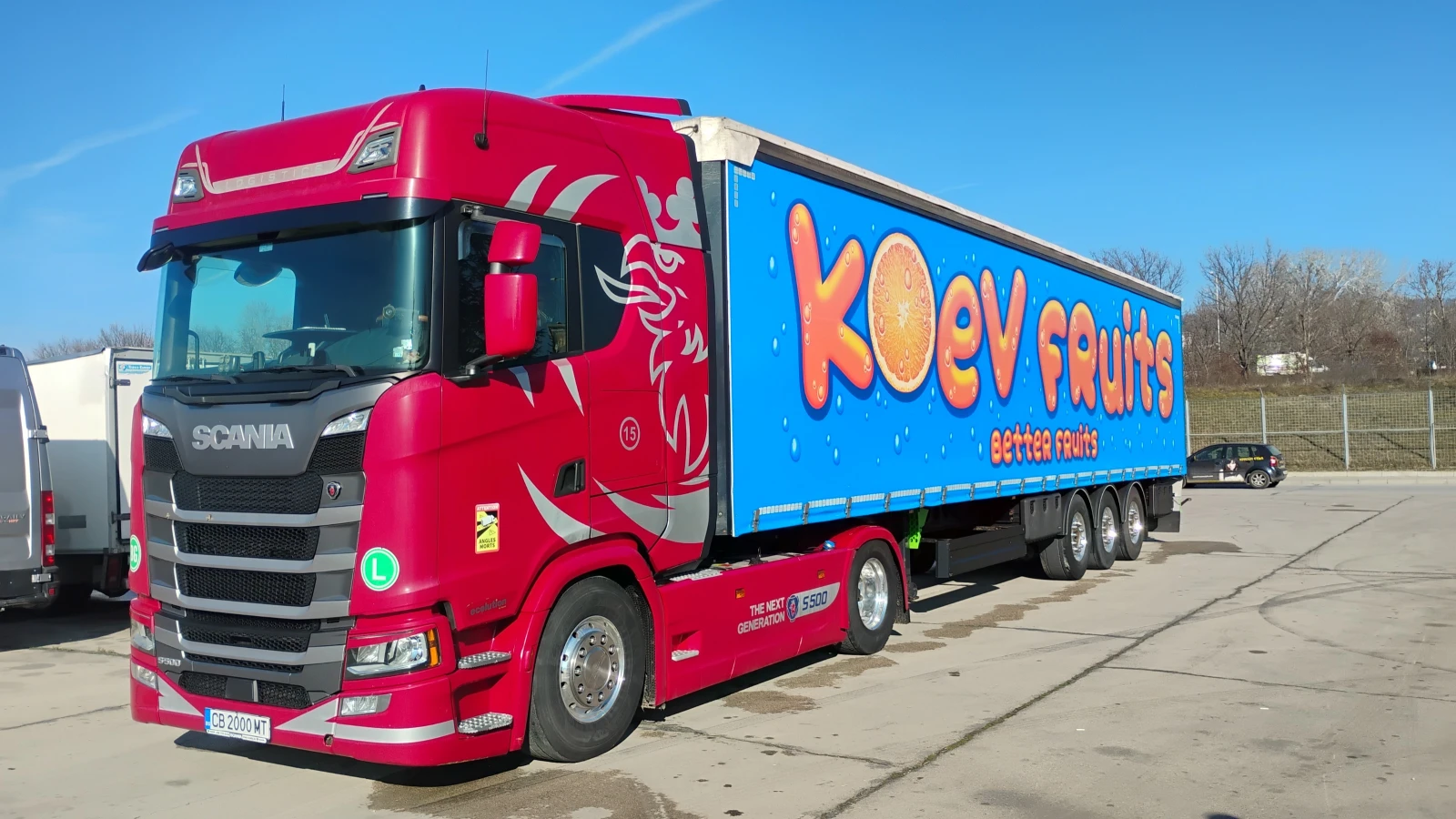 Scania S 500 Международна гаранция , снимка 1