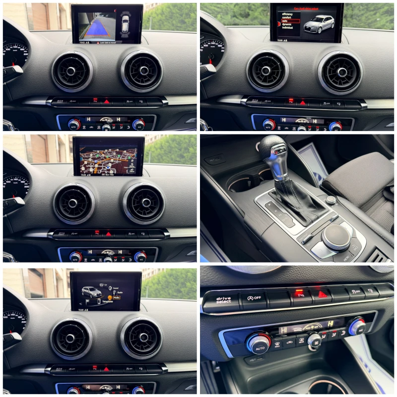 Audi A3 2.0TDI S-LINE PANORAMA MATRIX CAR PLAY KAMERA, снимка 16 - Автомобили и джипове - 53222769