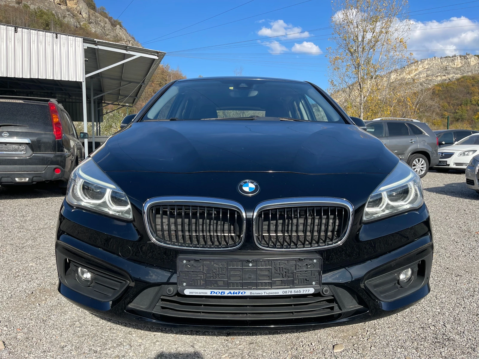 BMW 216 САМОПАРКИРАНЕ-NAVI-LED-ПАРКТРОНИК-146000km - изображение 7