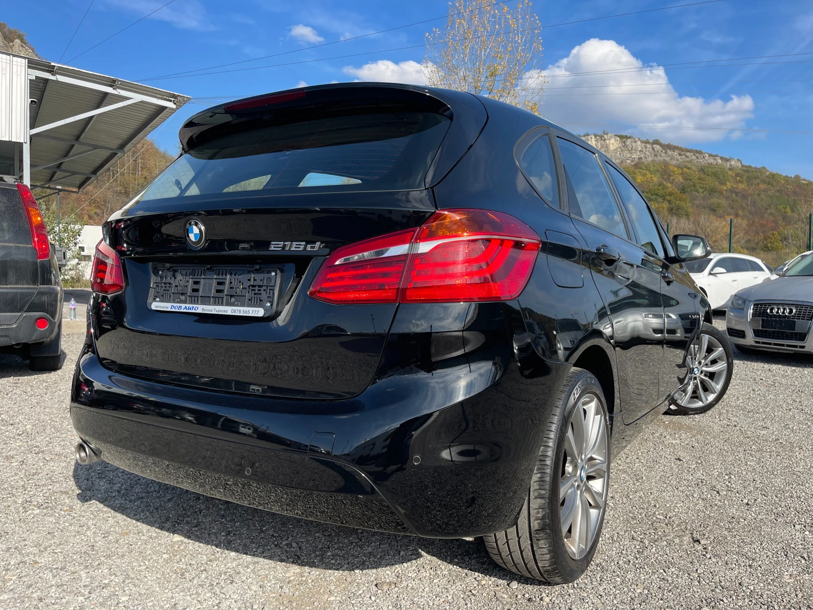 BMW 216 САМОПАРКИРАНЕ-NAVI-LED-ПАРКТРОНИК-146000km - изображение 4