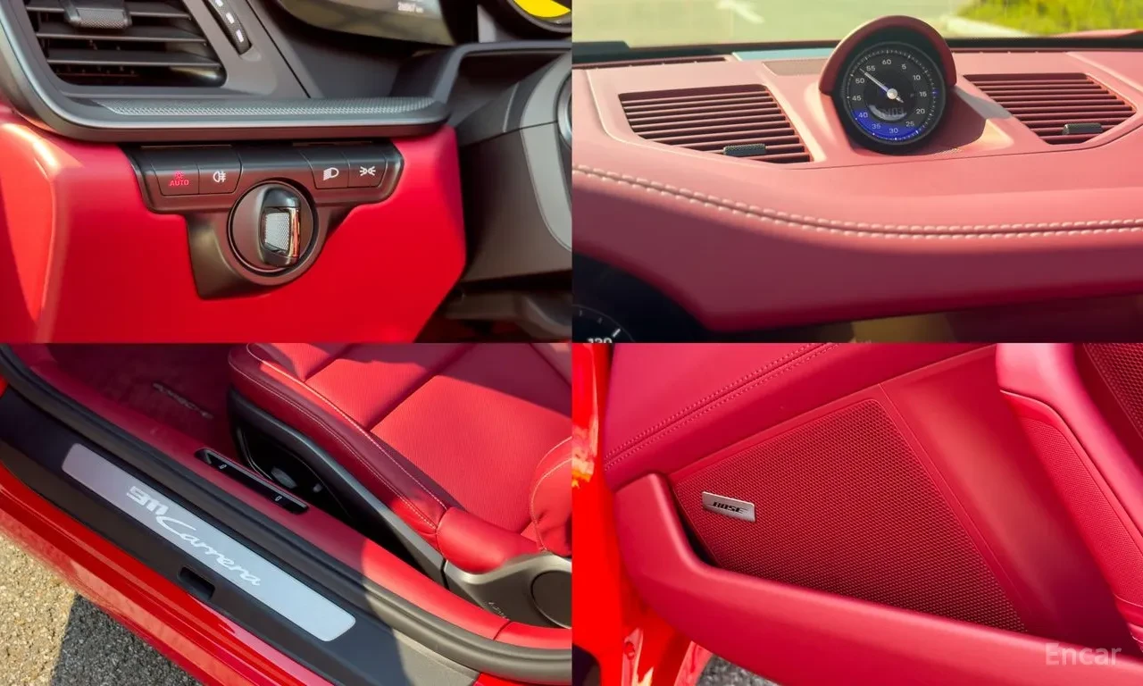 Porsche 911 CABRIOLET* BOSE* Bordeaux Red* , снимка 13 - Автомобили и джипове - 55896151