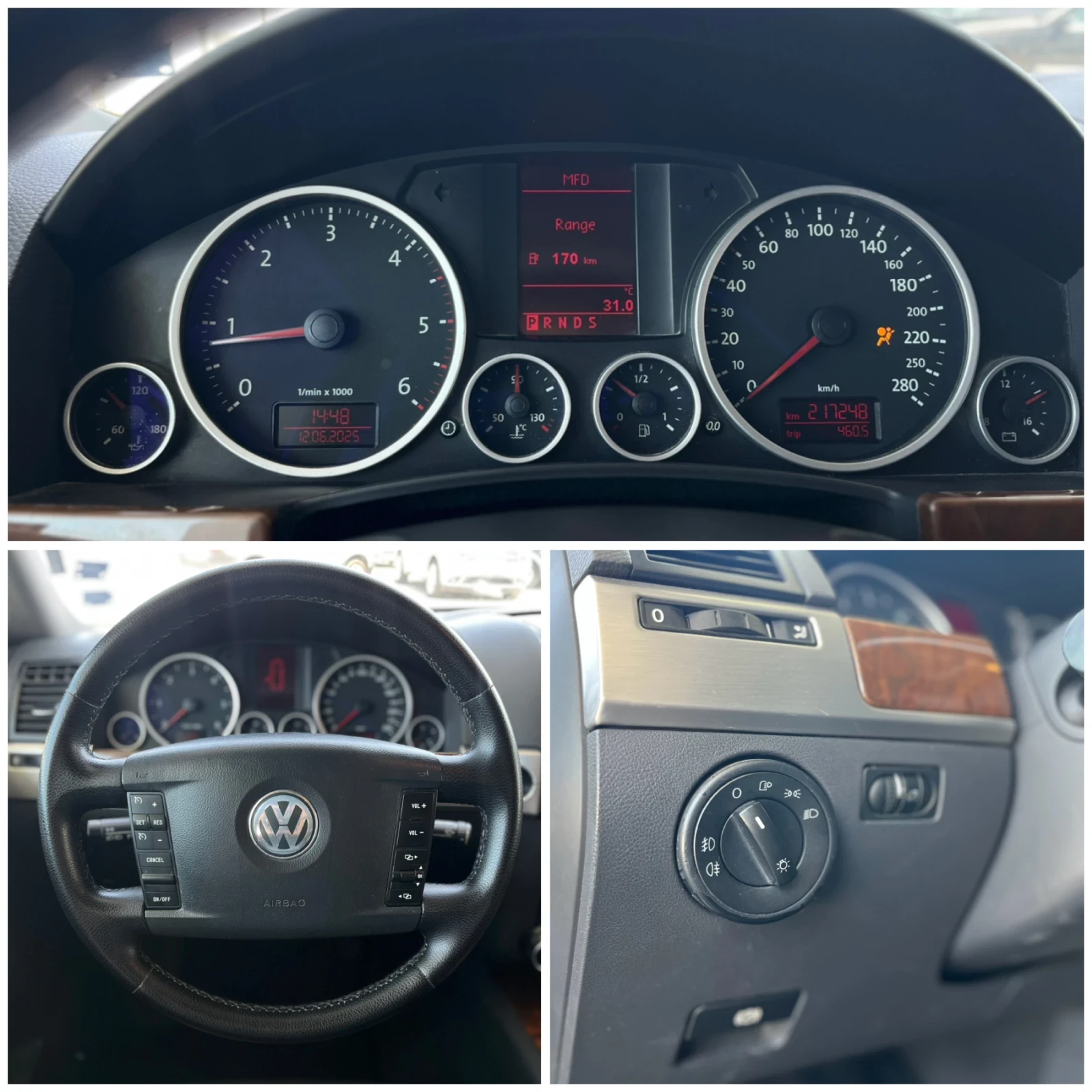 VW Touareg Фейс / Ел.Седалки / Подгрев - изображение 7
