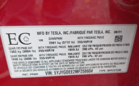 Tesla Model Y Long Range 4x4 Термопомпа, снимка 8