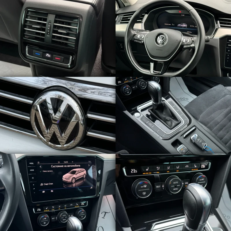 VW Passat VIRTUAL/LED-ДИСТРОНИК-КОЖА-АЛКАНТАРА-ПОДГРЕВ-ТОППП, снимка 17 - Автомобили и джипове - 48263936