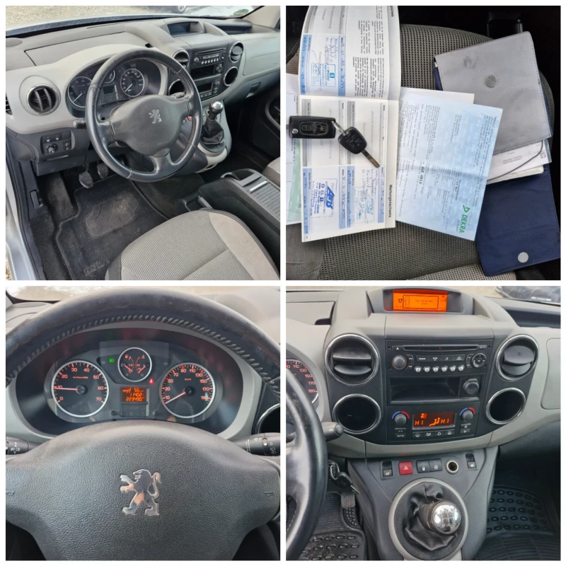 Peugeot Partner 1, 6* AC* PDC* TEPE* , снимка 15 - Автомобили и джипове - 49212361