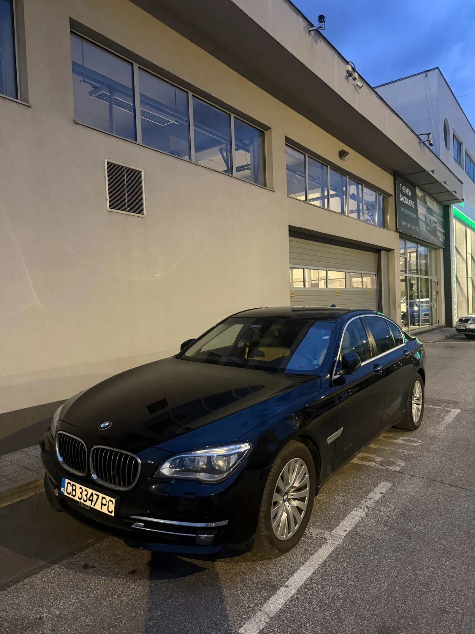 BMW 740 4.0d/ laser