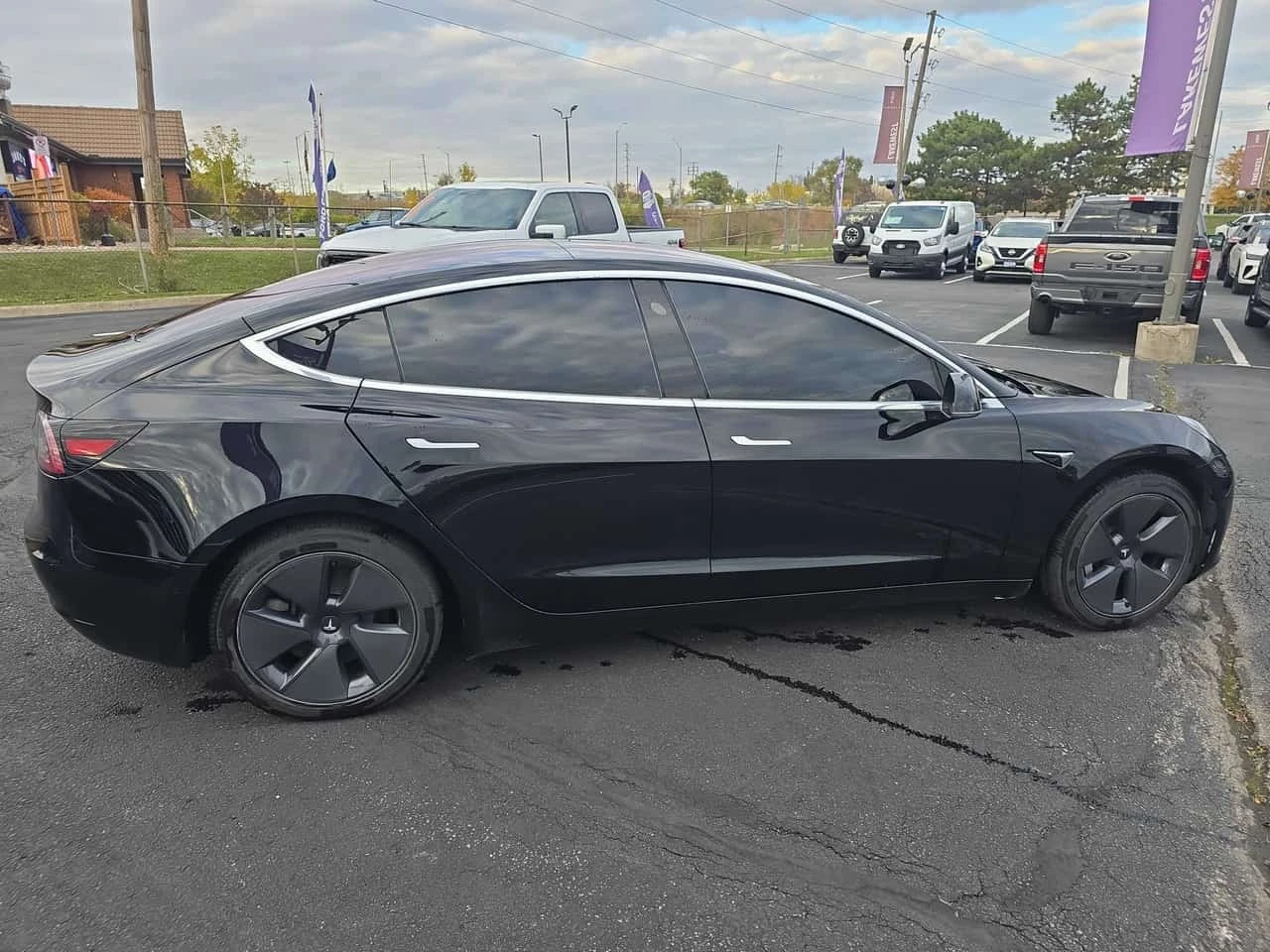 Tesla Model 3 Long Range Battery/CARFAX/ФИНАНСИРАНЕ, снимка 3 - Автомобили и джипове - 56627230