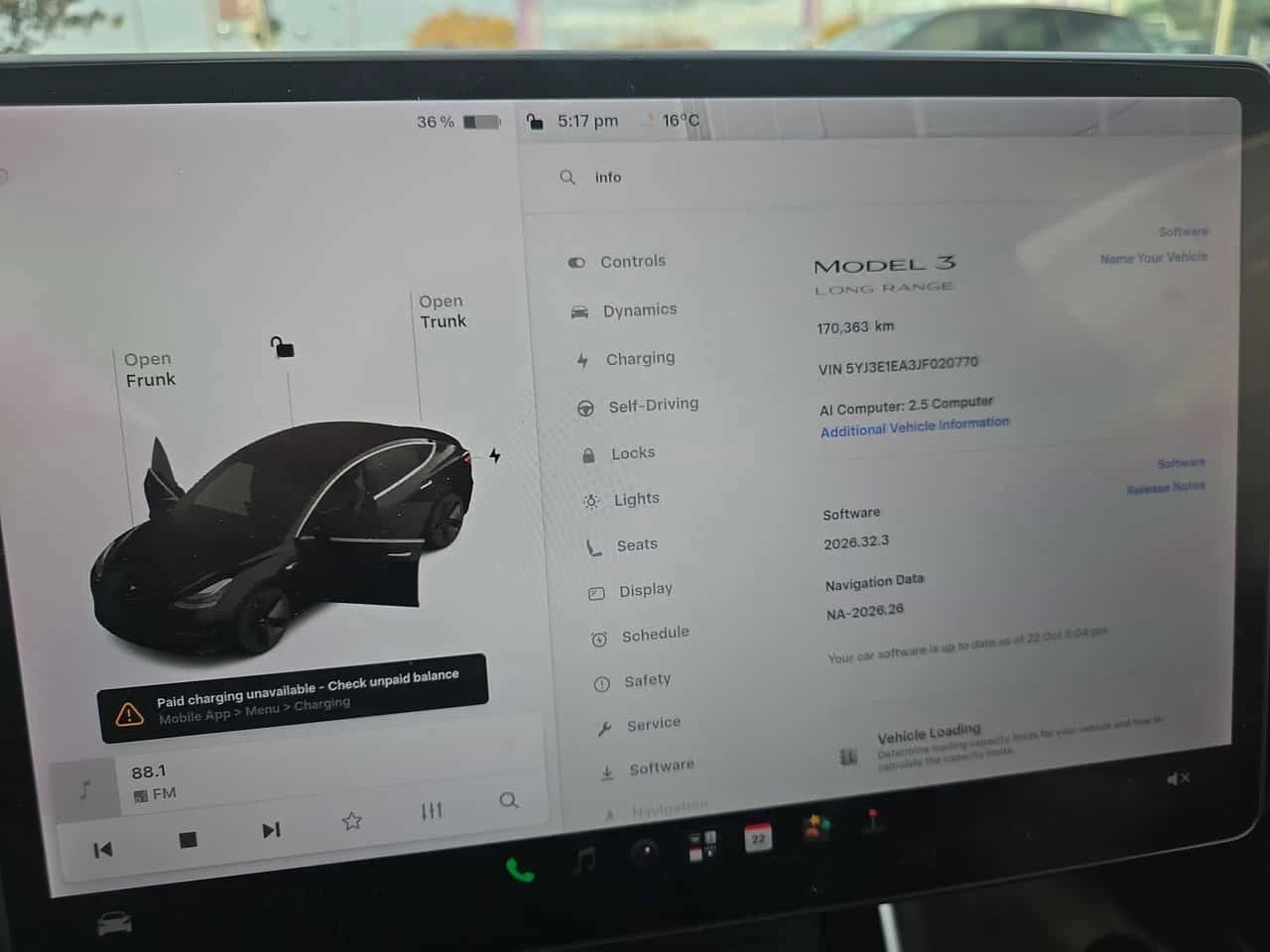 Tesla Model 3 Long Range Battery/CARFAX/ФИНАНСИРАНЕ, снимка 8 - Автомобили и джипове - 56627230
