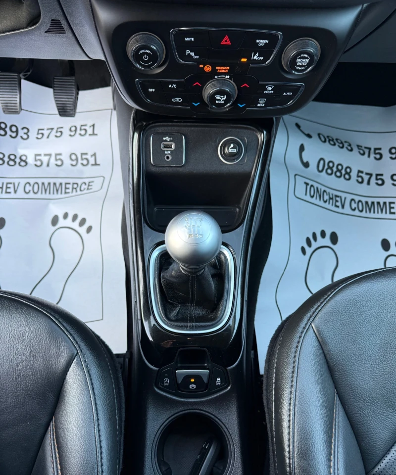 Jeep Compass 1.4-MultiAir2-EURO-6D-123.000km-КАТО ЧИСТО НОВ-ТОП, снимка 12 - Автомобили и джипове - 53153900