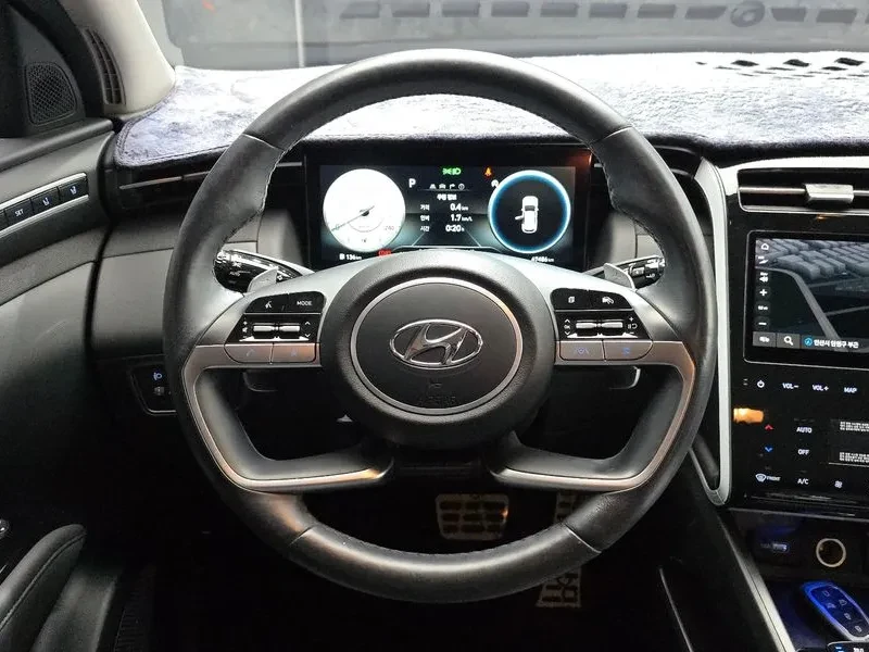 Hyundai Tucson NX4 2.0 CRDi   2021   Автоматик   Черен   Нова ген, снимка 12 - Автомобили и джипове - 55259092