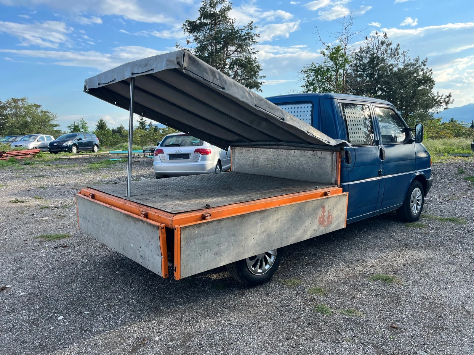 VW Transporter 2.4D 6 места, снимка 7 - Бусове и автобуси - 54628038