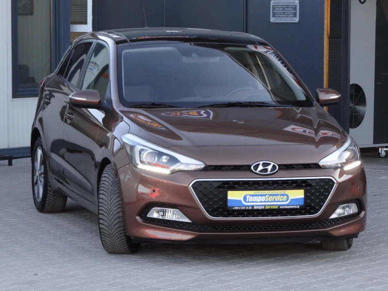 Hyundai I20 1.2i - 84k.c. /Panorama/Led/ Euro-6B/ , снимка 7 - Автомобили и джипове - 47853738