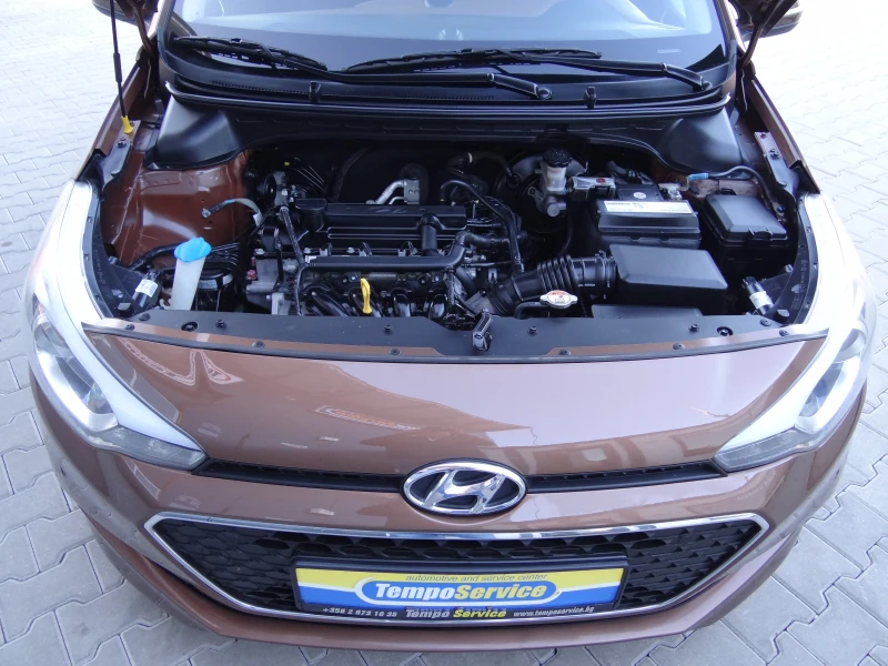 Hyundai I20 1.2i - 84k.c. /Panorama/Led/ Euro-6B/ , снимка 16 - Автомобили и джипове - 47853738