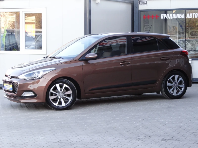 Hyundai I20 1.2i - 84k.c. /Panorama/Led/ Euro-6B/ , снимка 2 - Автомобили и джипове - 47853738