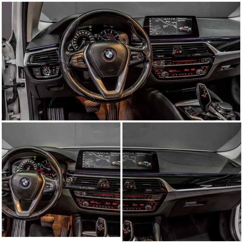 BMW 530 D /M-PERFORMANCE /AKRAPOVIC /AMBIENT /DISTRONIC , снимка 9 - Автомобили и джипове - 51799779