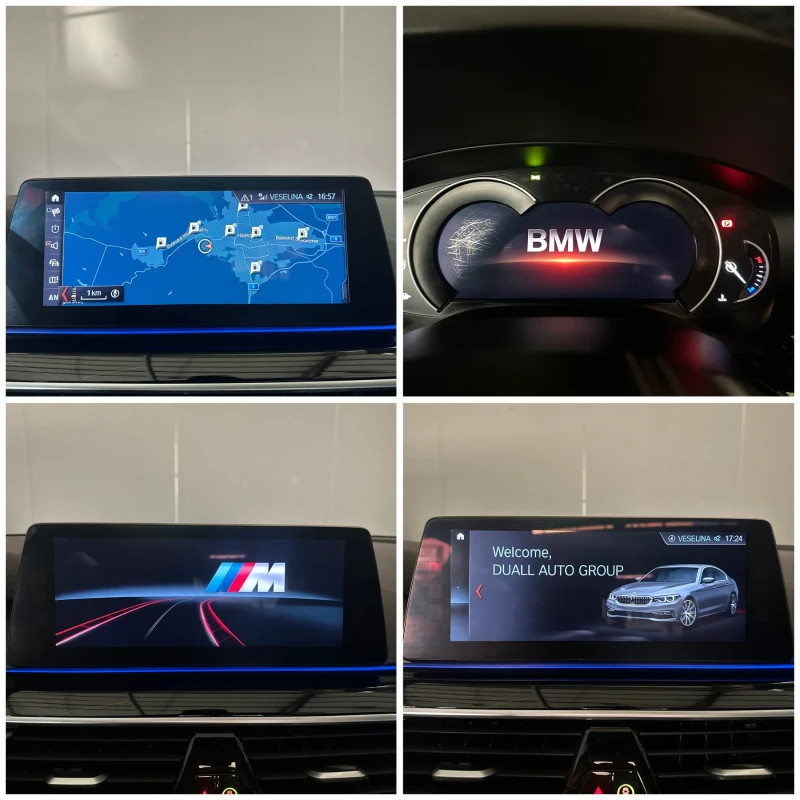 BMW 530 D /M-PERFORMANCE /AKRAPOVIC /AMBIENT /DISTRONIC , снимка 14 - Автомобили и джипове - 51799779