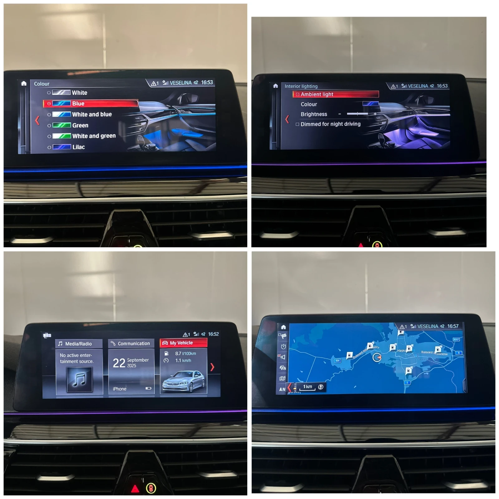 BMW 530 D /M-PERFORMANCE /AKRAPOVIC /AMBIENT /DISTRONIC  | Mobile.bg   13