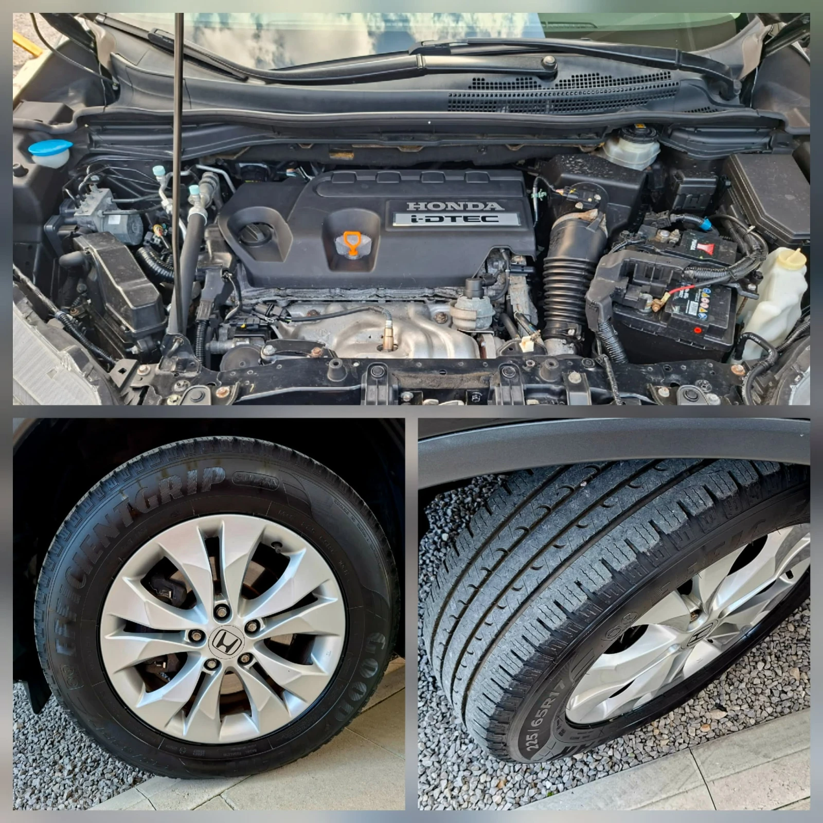 Honda Cr-v 2.2 DIESEL AVTOMAT 4x4, снимка 15 - Автомобили и джипове - 56097612