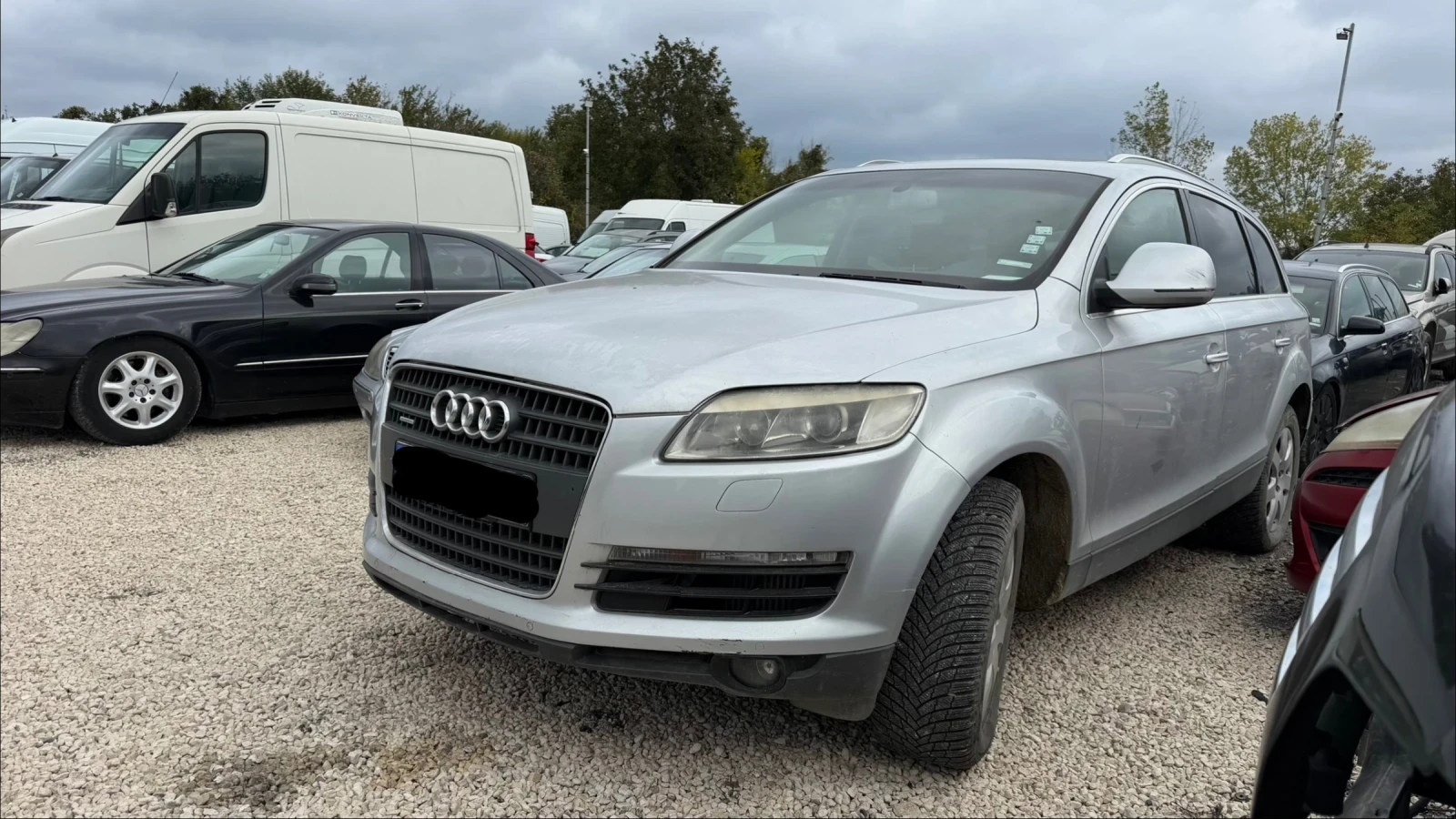 Audi Q7 3.0TDI ШУМ В МОТОРА