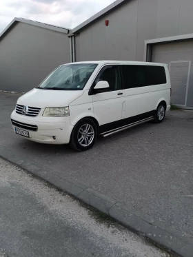 VW T5 2.5TDI 131кс КЛИМАТИК ДЪЛГА-БАЗА. Товаропътнически, снимка 1