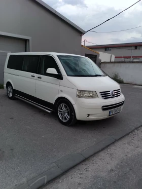 VW T5 2.5TDI 131кс КЛИМАТИК ДЪЛГА-БАЗА. Товаропътнически, снимка 2