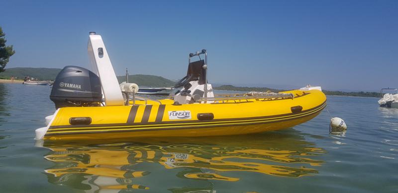 Лодка Собствено производство Funsor Marine RIB, снимка 2 - Воден транспорт - 44728556