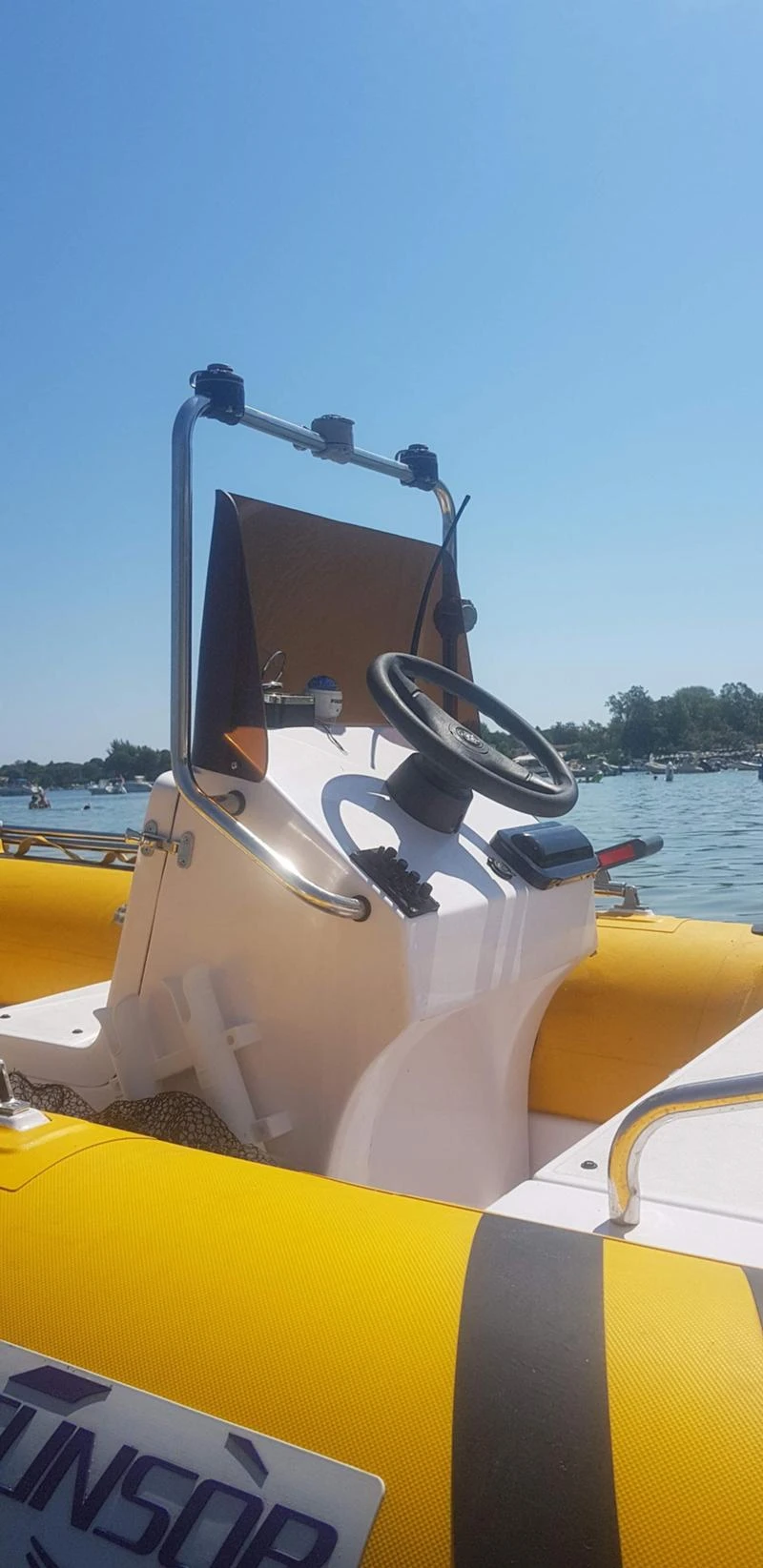 Лодка Собствено производство Funsor Marine RIB, снимка 5 - Воден транспорт - 47106718