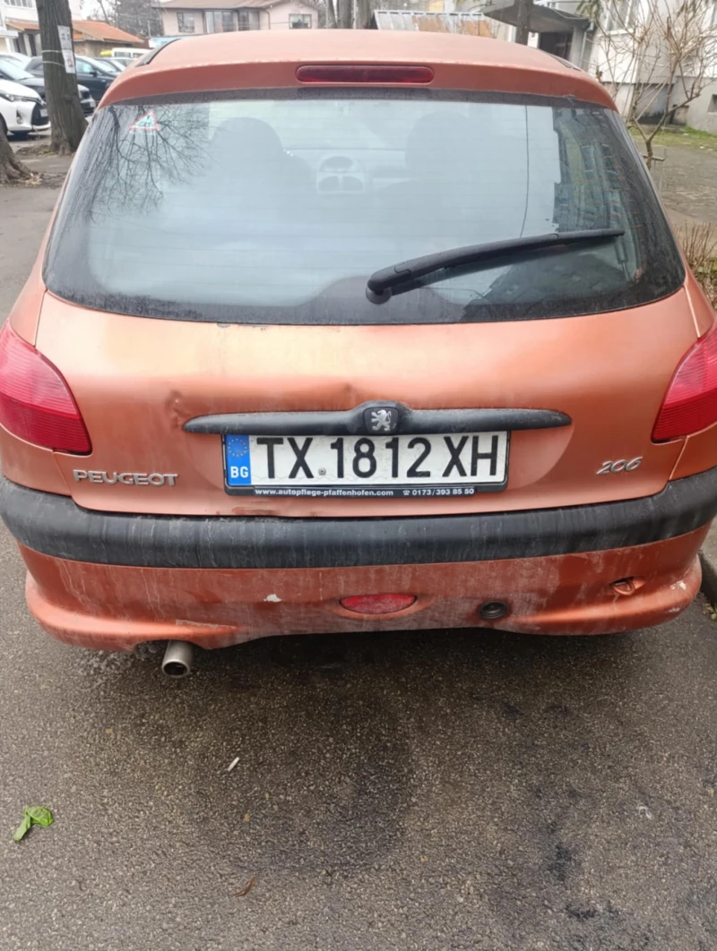 Peugeot 206, снимка 4 - Автомобили и джипове - 49372869