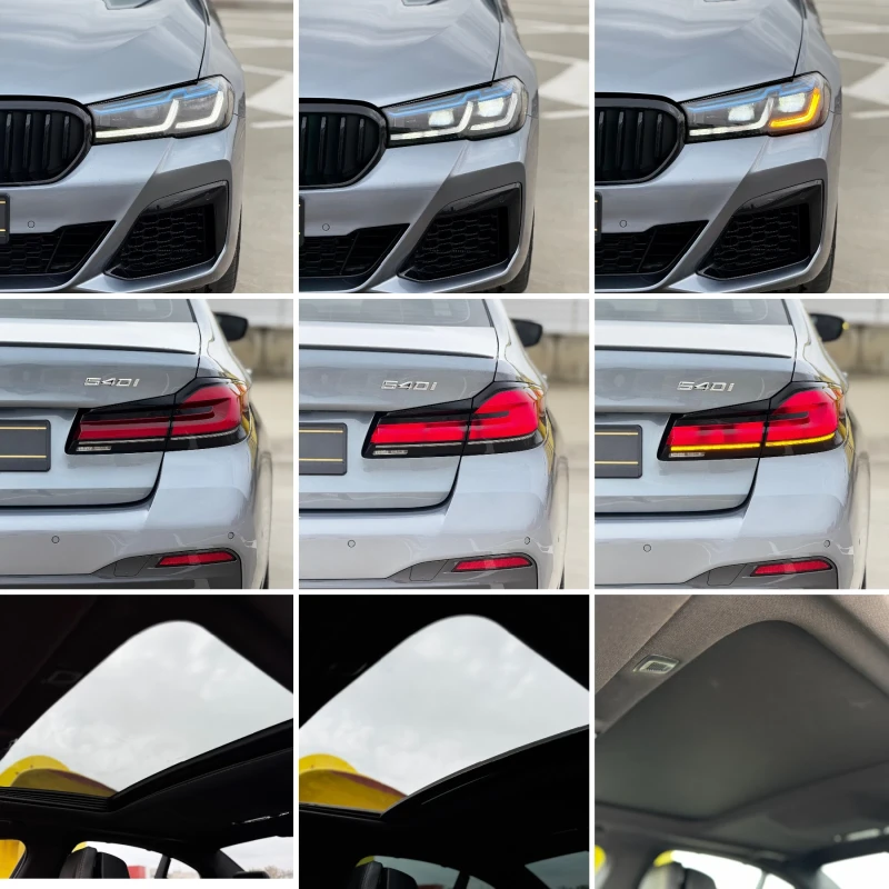 BMW 540 - M-pack - X-drive - Laser - Keyless - Head-up -, снимка 16 - Автомобили и джипове - 49946014