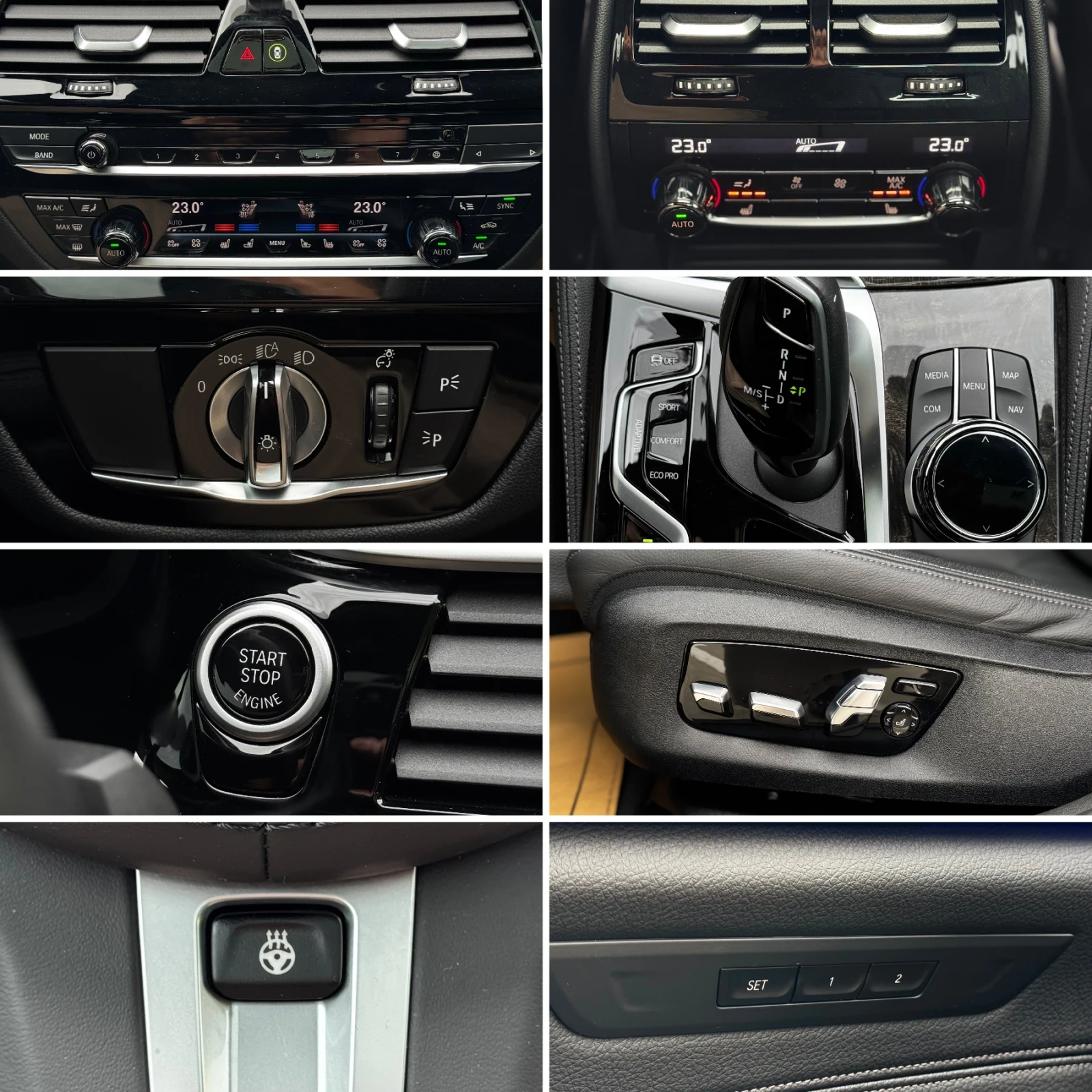 BMW 540 - M-pack - X-drive - Laser - Keyless - Head-up - | Mobile.bg   13