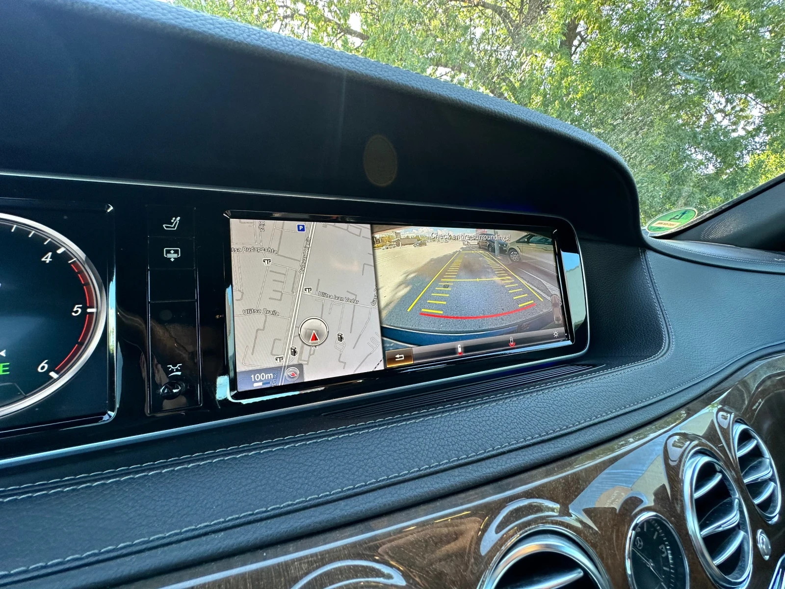 Mercedes-Benz S 350 Обслужен* Масаж* AMG, снимка 12 - Автомобили и джипове - 50580156