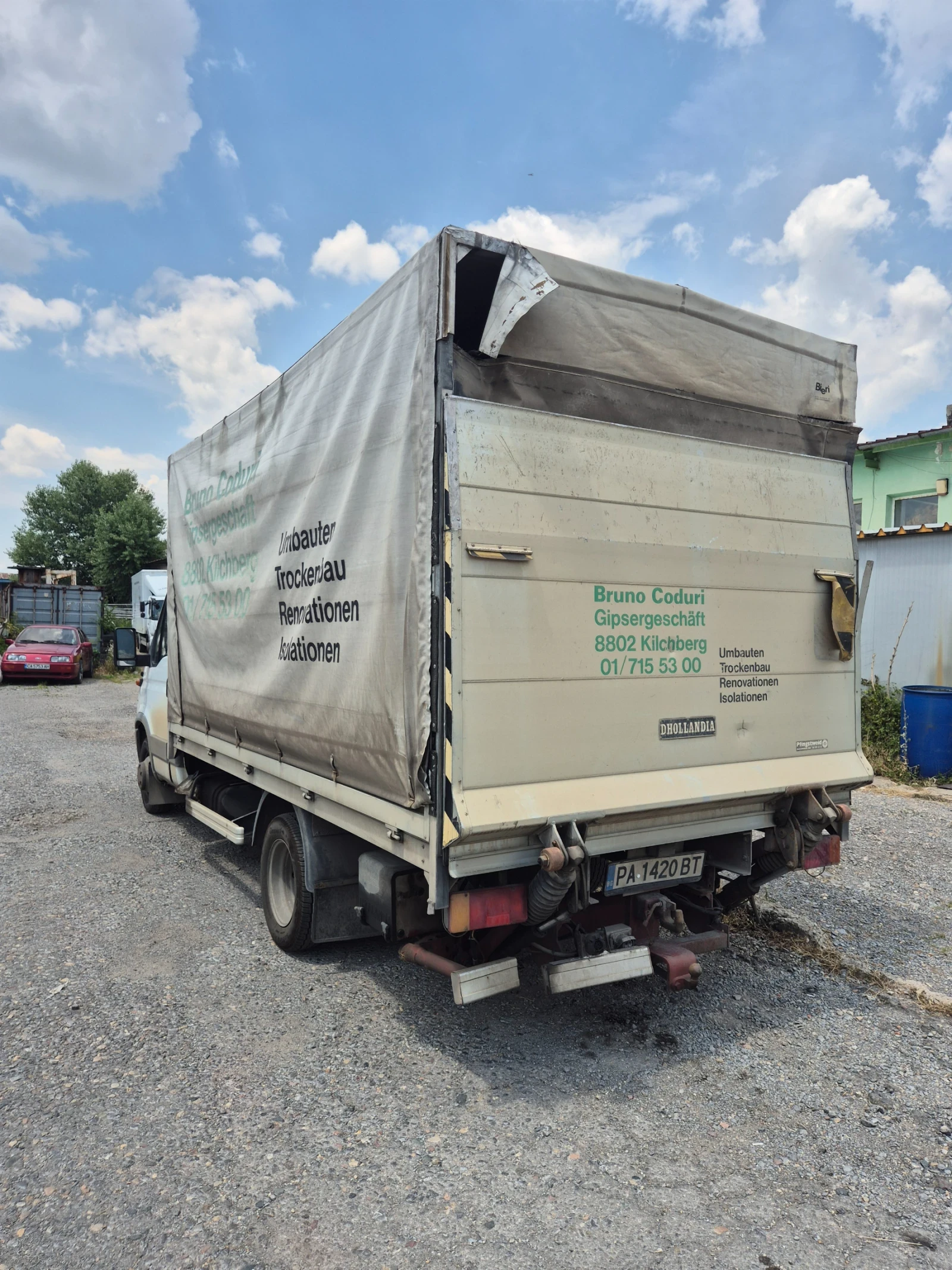 Iveco 50s13 Товарен с падащ борд.Категория N1, снимка 5 - Бусове и автобуси - 55637076