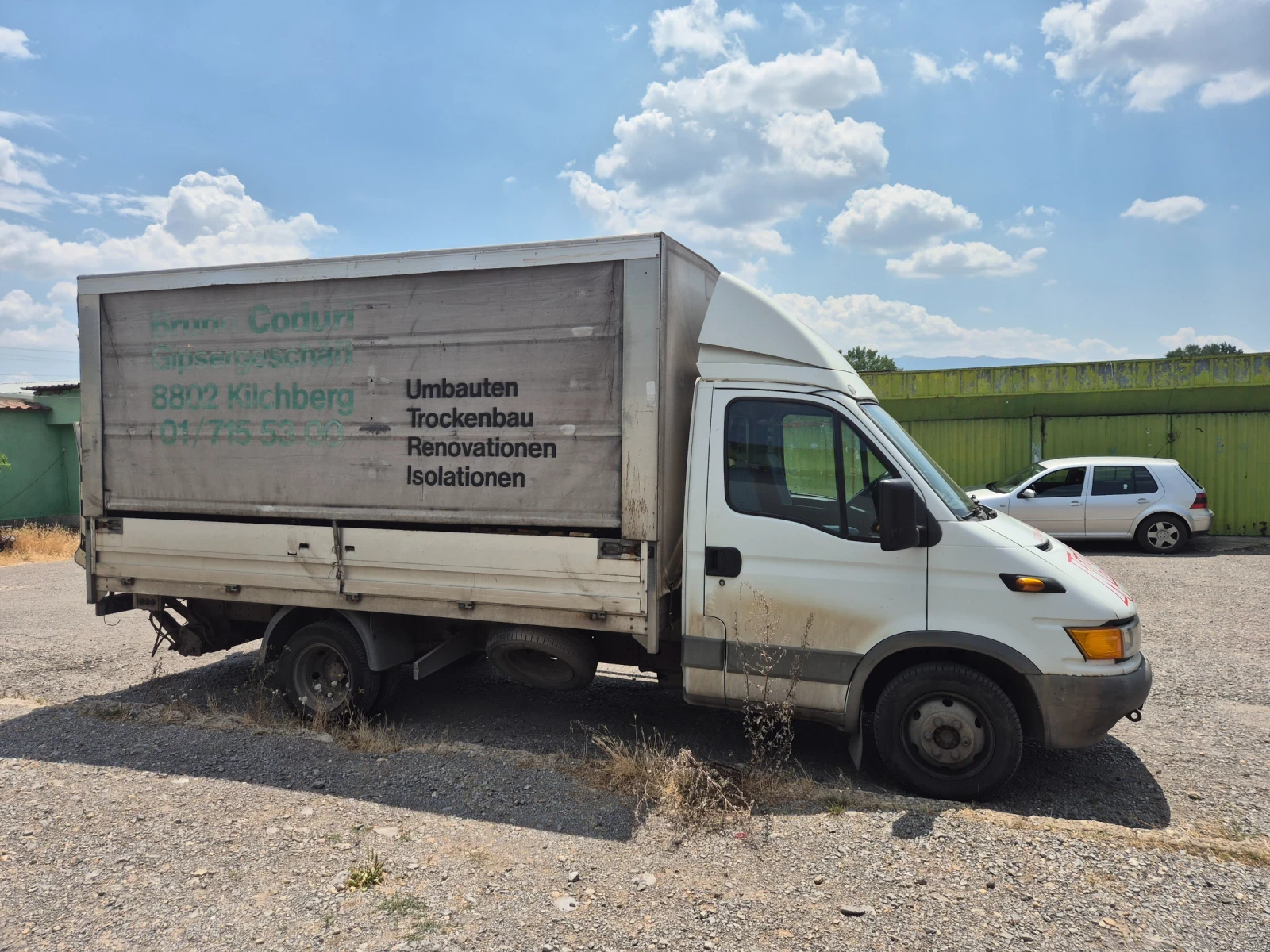 Iveco 50s13 Товарен с падащ борд.Категория N1
