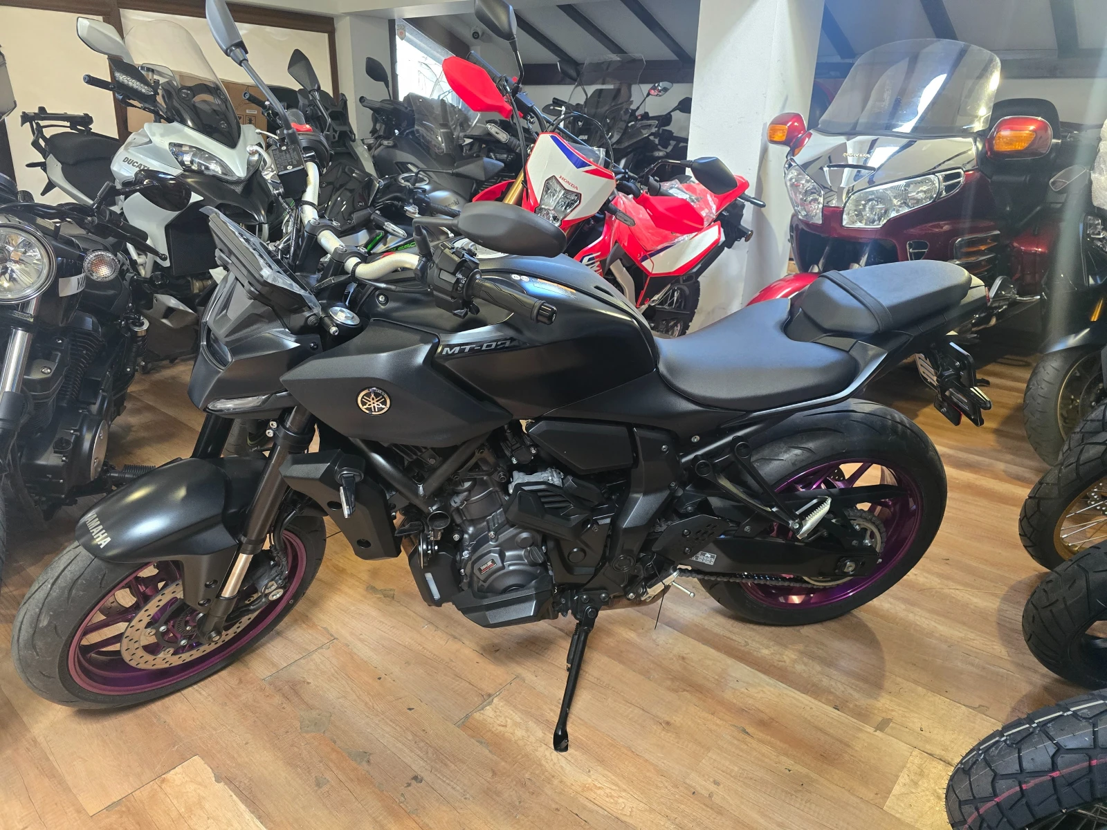 Yamaha Mt-07 Y-AMT A2 35kw., снимка 8 - Мотоциклети и мототехника - 56275747