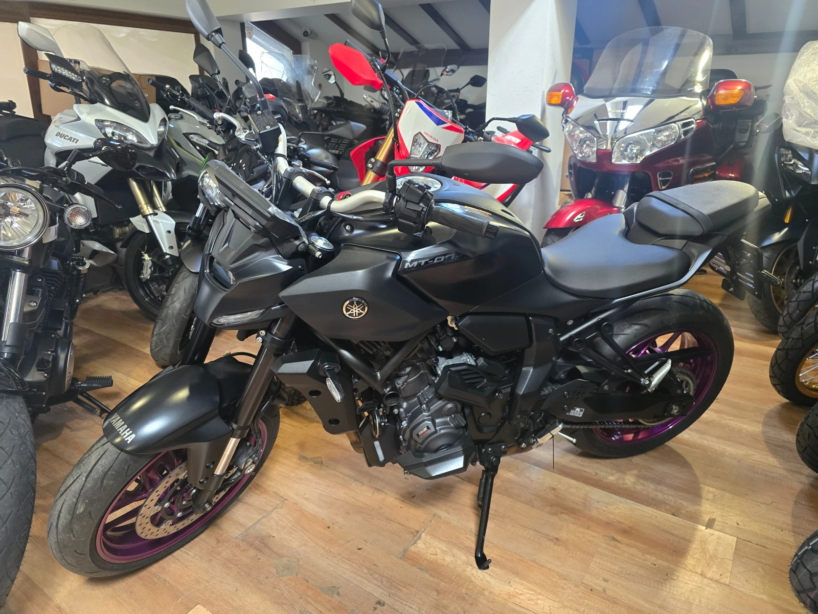 Yamaha Mt-07 Y-AMT A2 35kw., снимка 2 - Мотоциклети и мототехника - 56275747