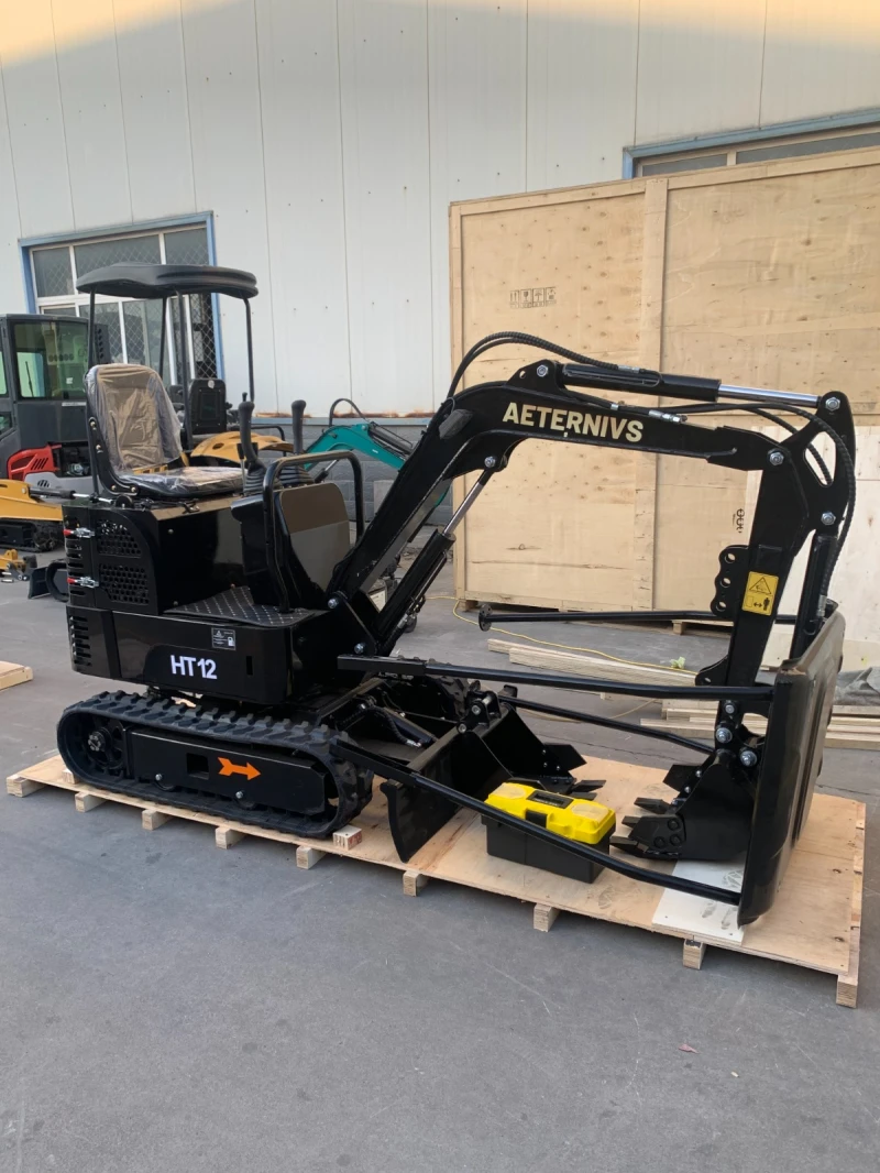 Багер Друга марка НОВ мини багер, 1.2т, 2026 г., снимка 6 - Индустриална техника - 53086364