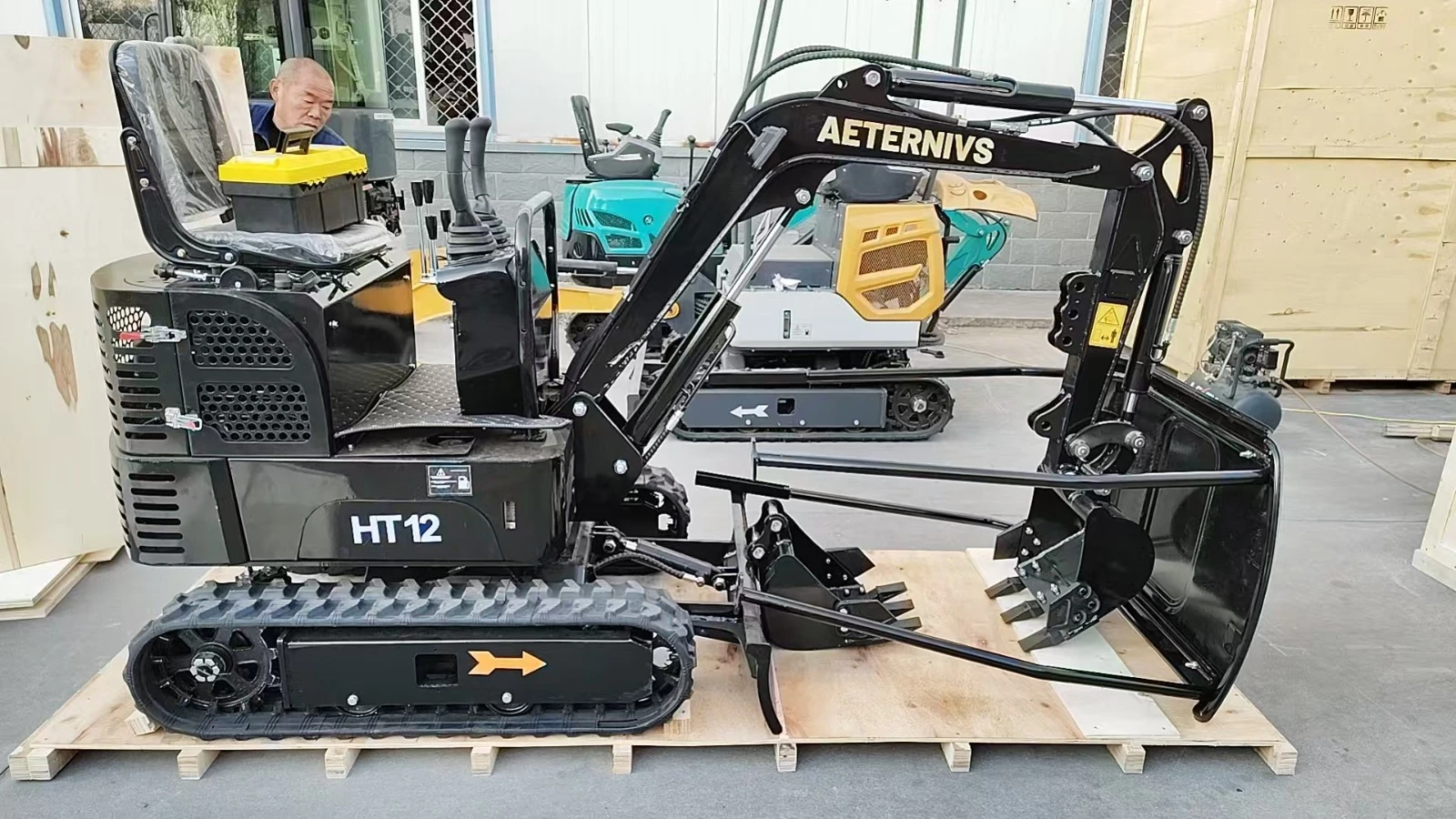 Багер Друга марка НОВ мини багер, 1.2т, 2026 г. - изображение 5