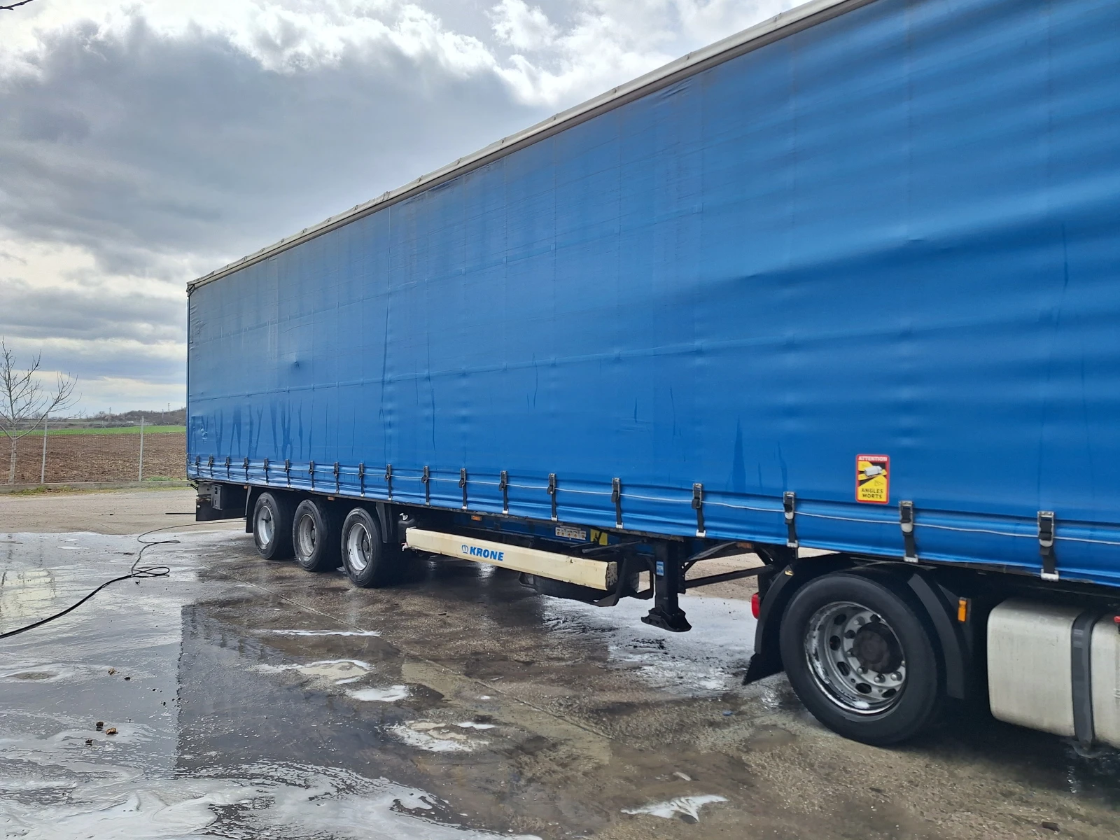 Полуремарке Krone MEGA * LOW DECK* , снимка 5 - Ремаркета - 53937633