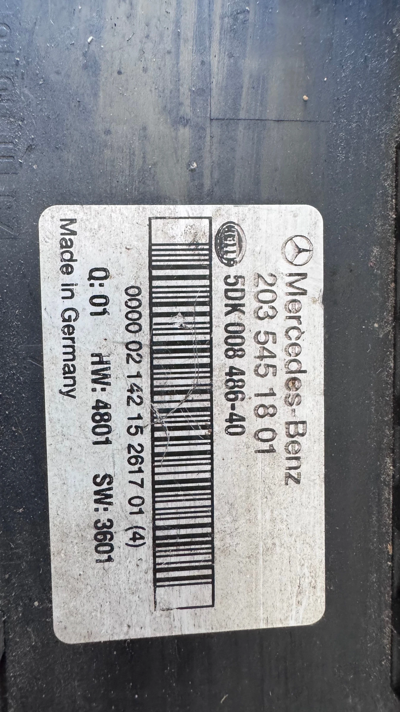   (  BSI / BSM )  Mercedes W203 - 2035451801  / 5DK008486-40 | Mobile.bg   2