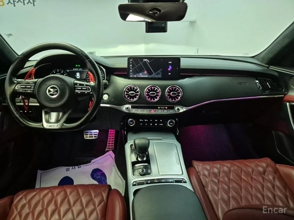 Kia Stinger 3.3* TURBO* GT* ПОДГРЕВ* ОБДУХВАНЕ* ХЕДЪП* LANE* A, снимка 5 - Автомобили и джипове - 54730236