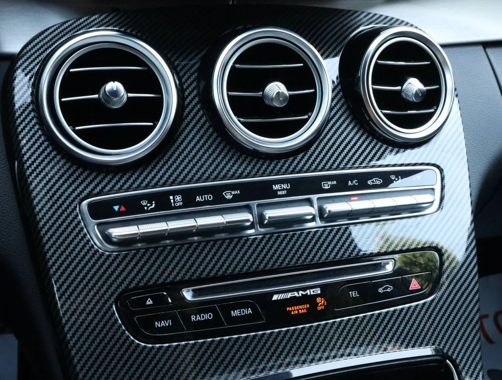 Mercedes-Benz C 43 AMG 4Matic/Обдухване/Карбон/Дистроник/Burmester/Pano./, снимка 10 - Автомобили и джипове - 55235690