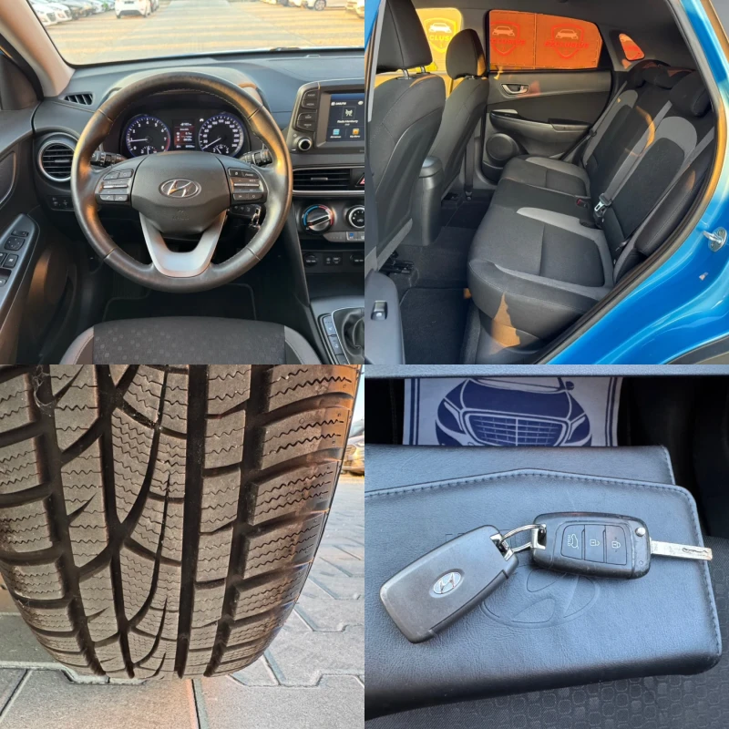 Hyundai Kona 1.0i TURBO CAMERA NAVI , снимка 16 - Автомобили и джипове - 48018302