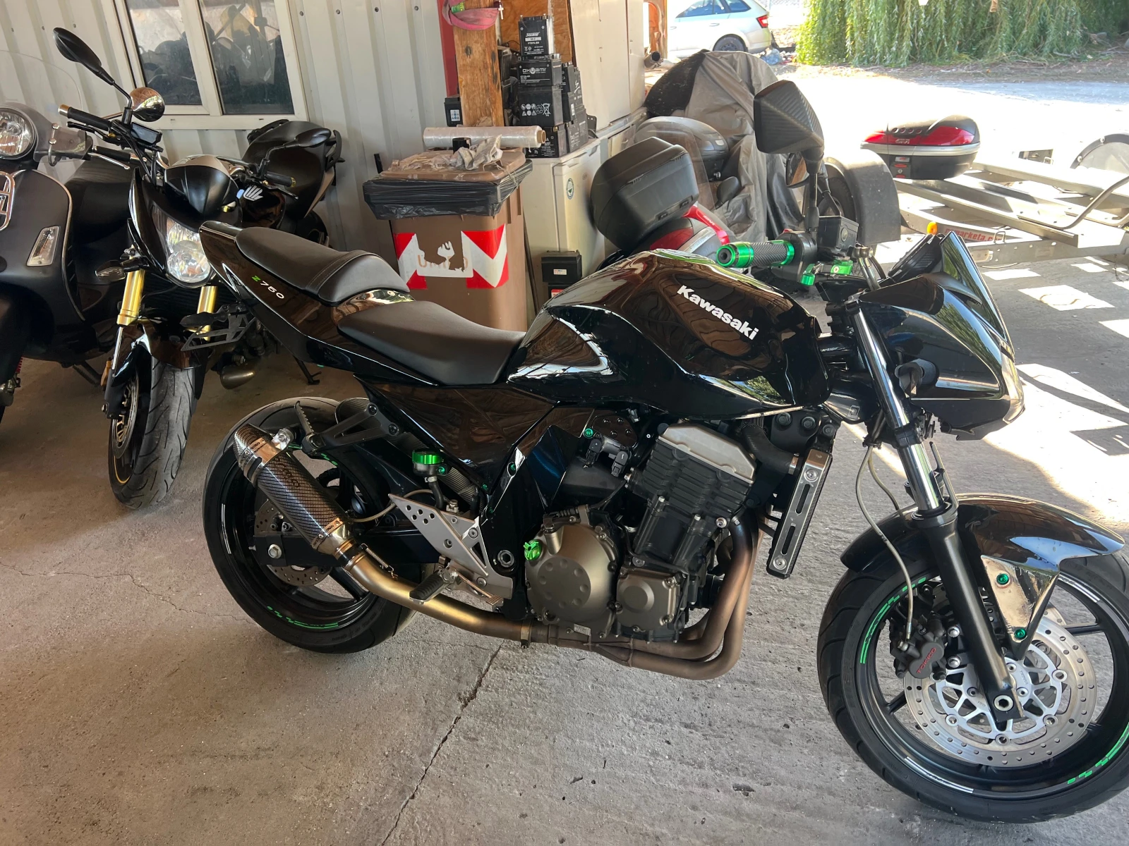 Kawasaki Z 750i Lizing, снимка 8 - Мотоциклети и мототехника - 55630670
