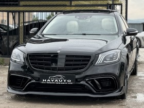 Mercedes-Benz S 350 d= Long= BRABUS= Distronic= 360* Камера= Панорама=, снимка 1 - Автомобили и джипове - 45768660