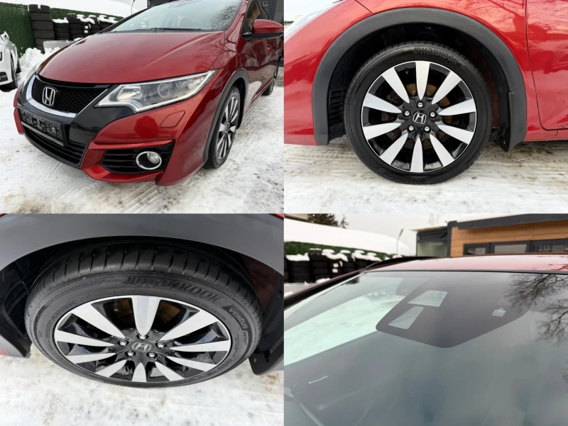 Honda Civic Tourer 1.6 i-dtec/Facelift/CAMERA/LED, снимка 16 - Автомобили и джипове - 48695107