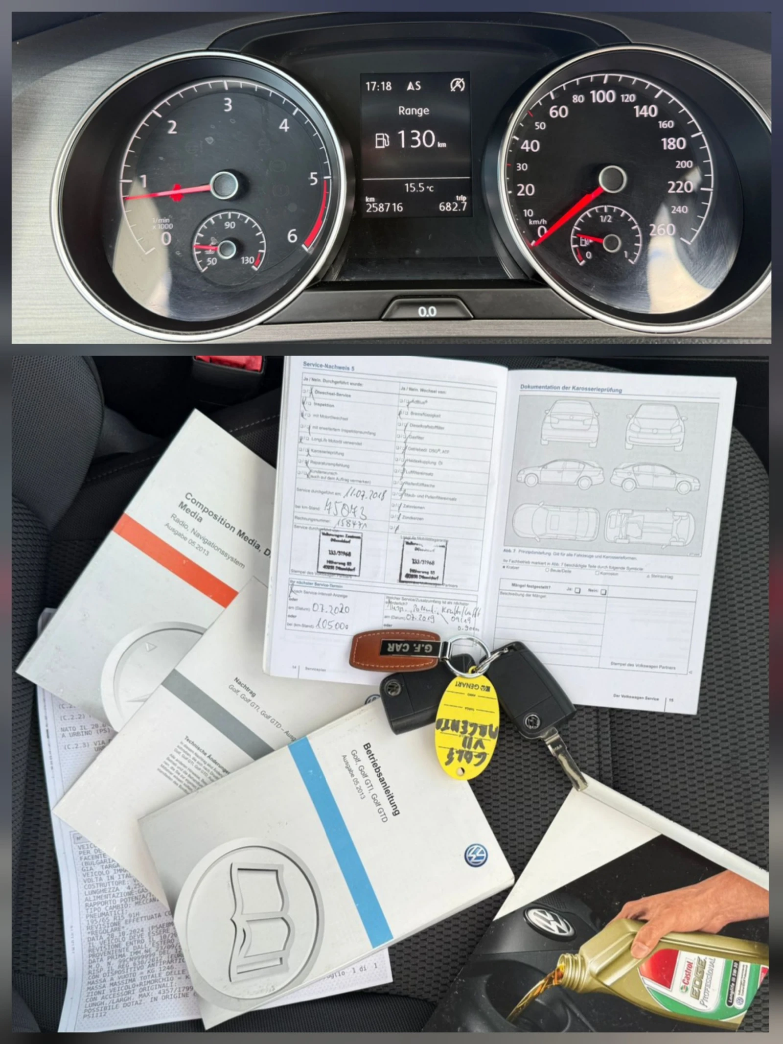 VW Golf 1.6TDI* Navi* Podgrev* TOP* , снимка 15 - Автомобили и джипове - 54147092