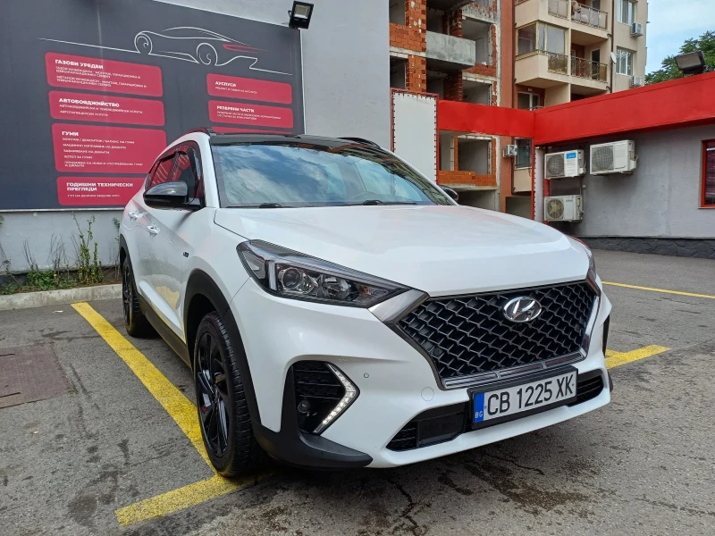 Hyundai Tucson 1.6 CRDI N-LINE, снимка 3 - Автомобили и джипове - 48712349