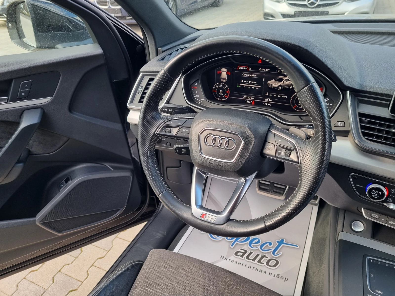 Audi Q5 S-LINE= DIGITAL= 2.0TDi-190ps QUATTRO S-TRONIC, снимка 12 - Автомобили и джипове - 53571587