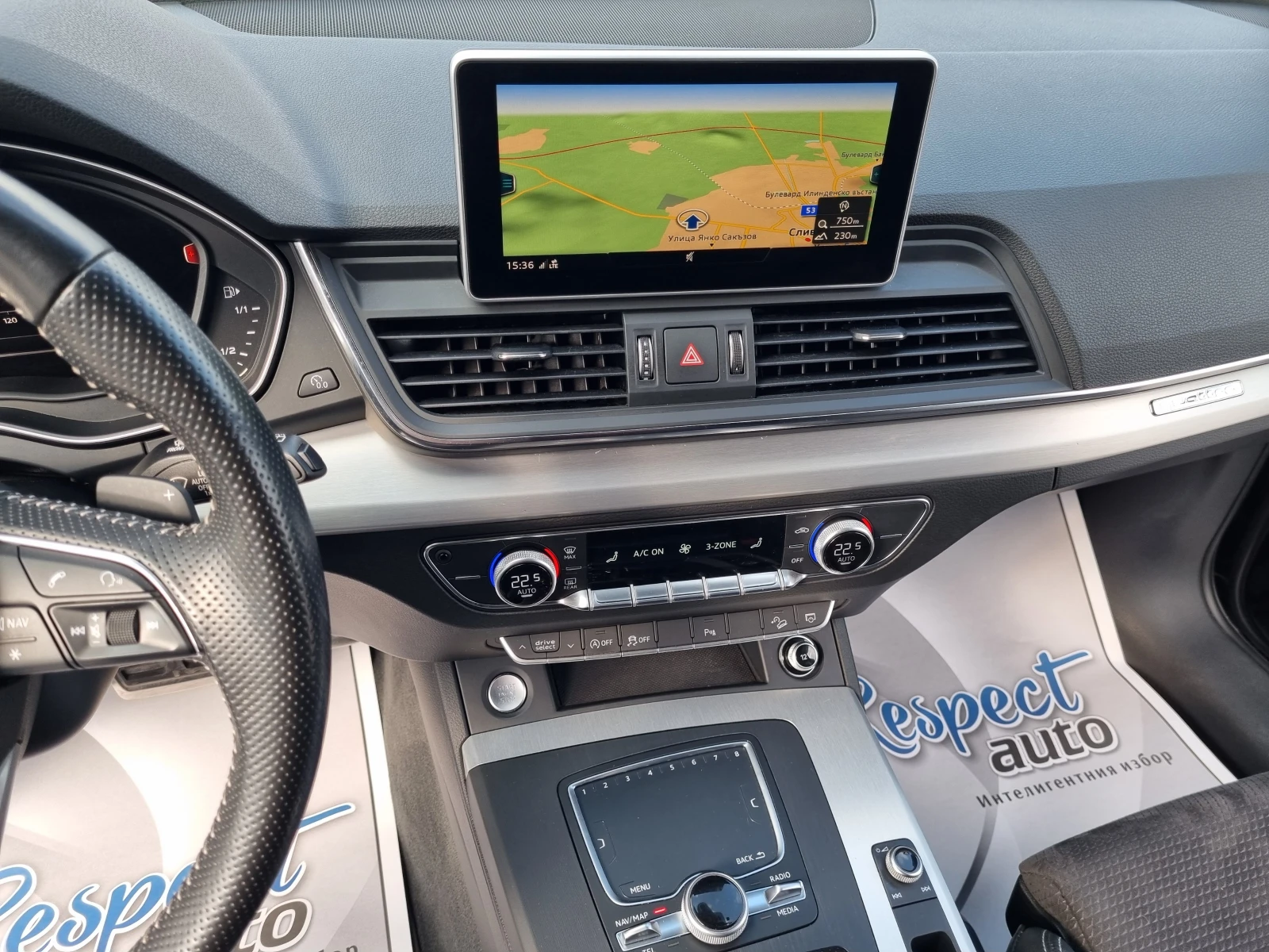 Audi Q5 S-LINE= DIGITAL= 2.0TDi-190ps QUATTRO S-TRONIC, снимка 10 - Автомобили и джипове - 53571587