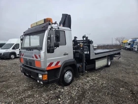 Man 12.224 Платформа, Кран, Вилици, снимка 9